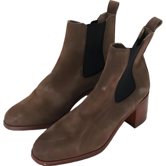 Steve Madden Rhiannon Womens Chelsea Boot Black Suede Size 10 - Picture 2 of 6